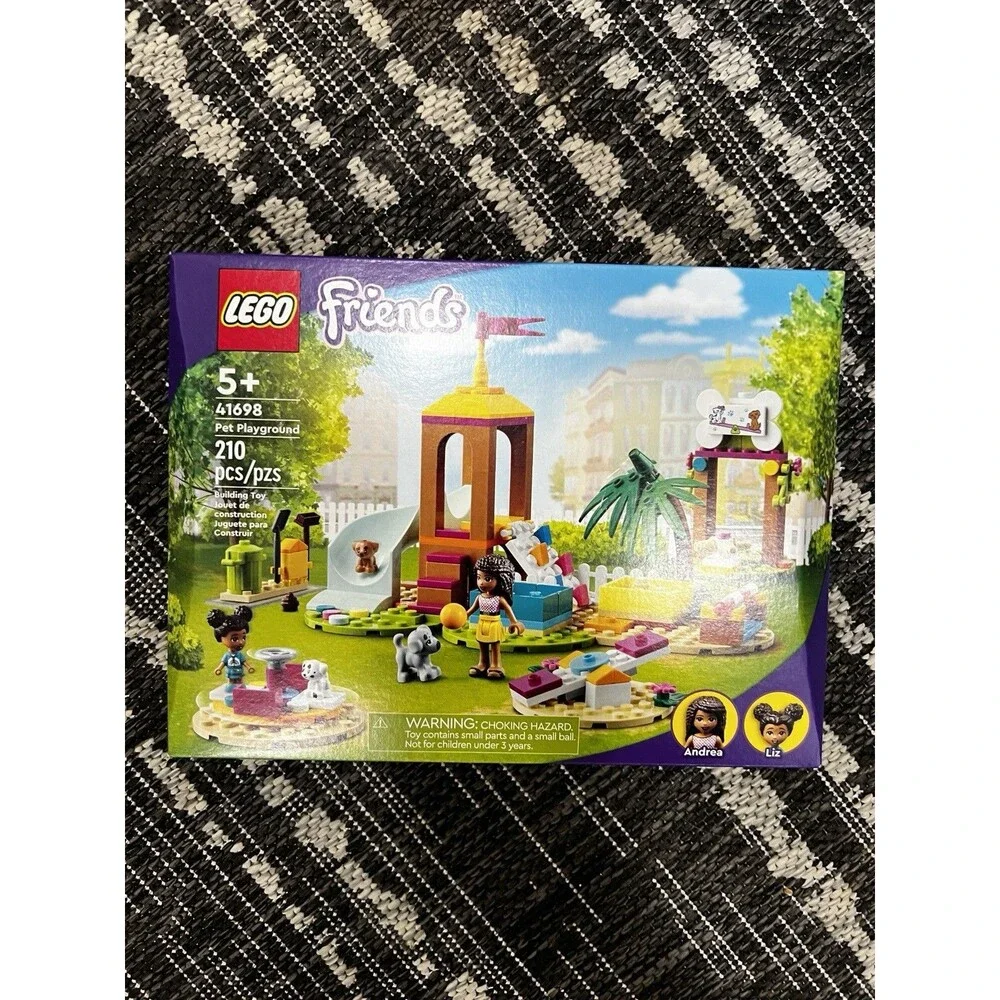 Lego 41698 Friends Pet Playground dog dogpark liz andrea park gift set new
